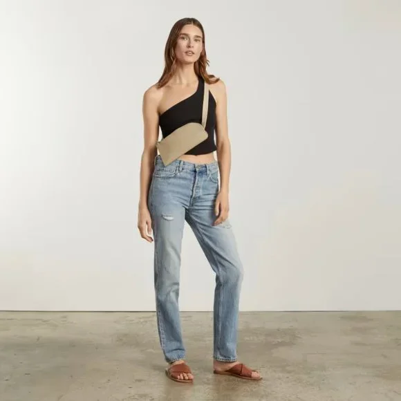 NWT Everlane The Cactus Leather Sling Belt Crossbody Bag - Picture 4 of 10